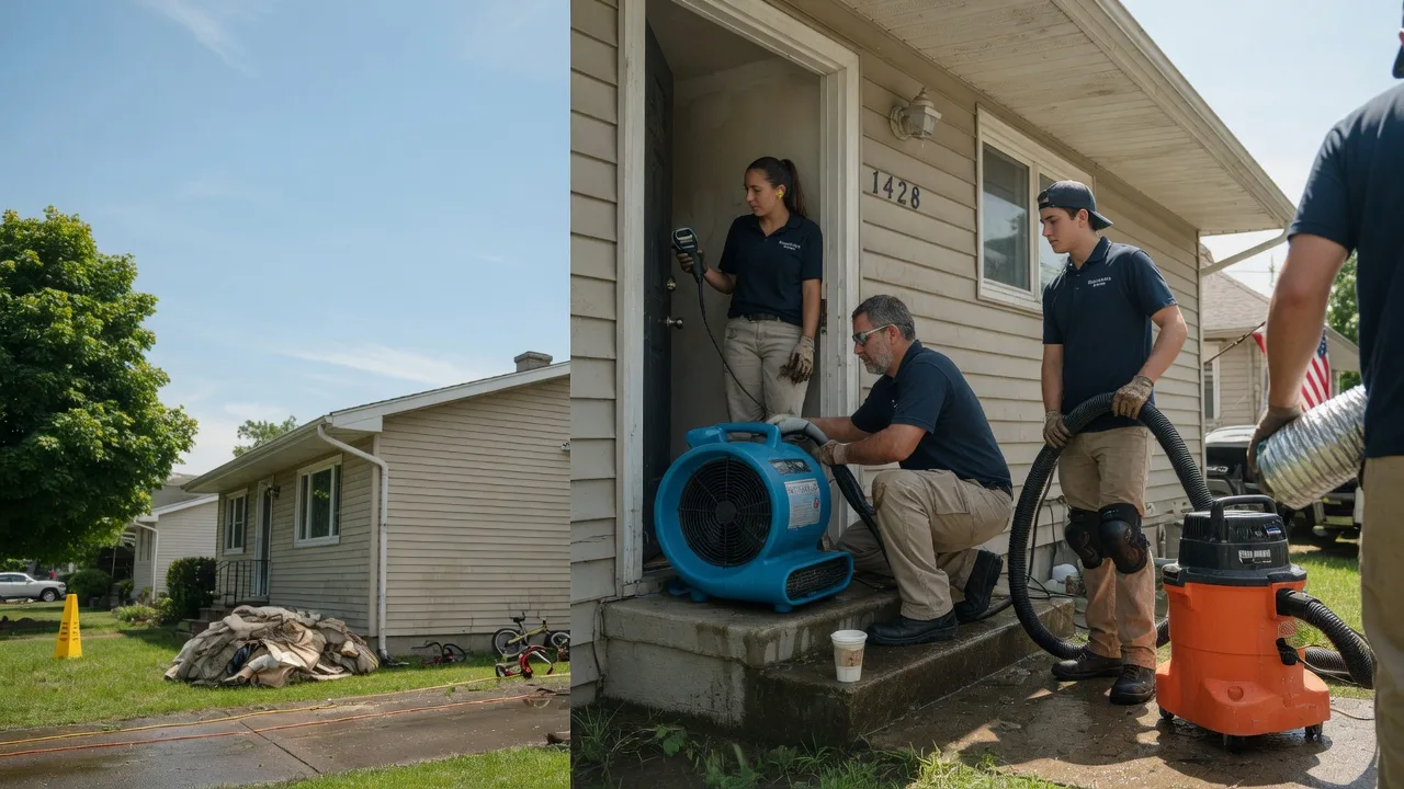 Water Damage Restoration in Hannibal, MO near me
